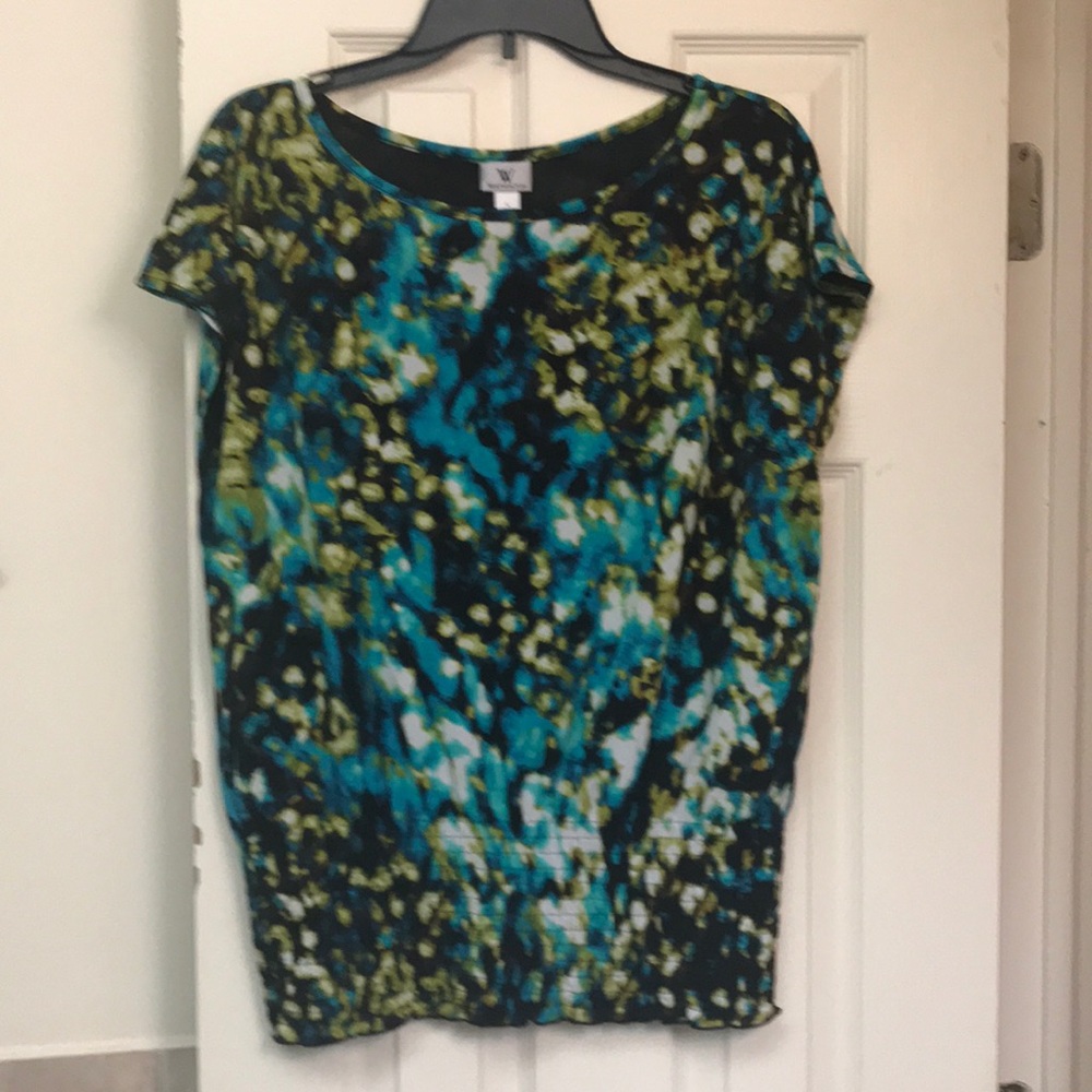Worthington cap sleeve blouse.